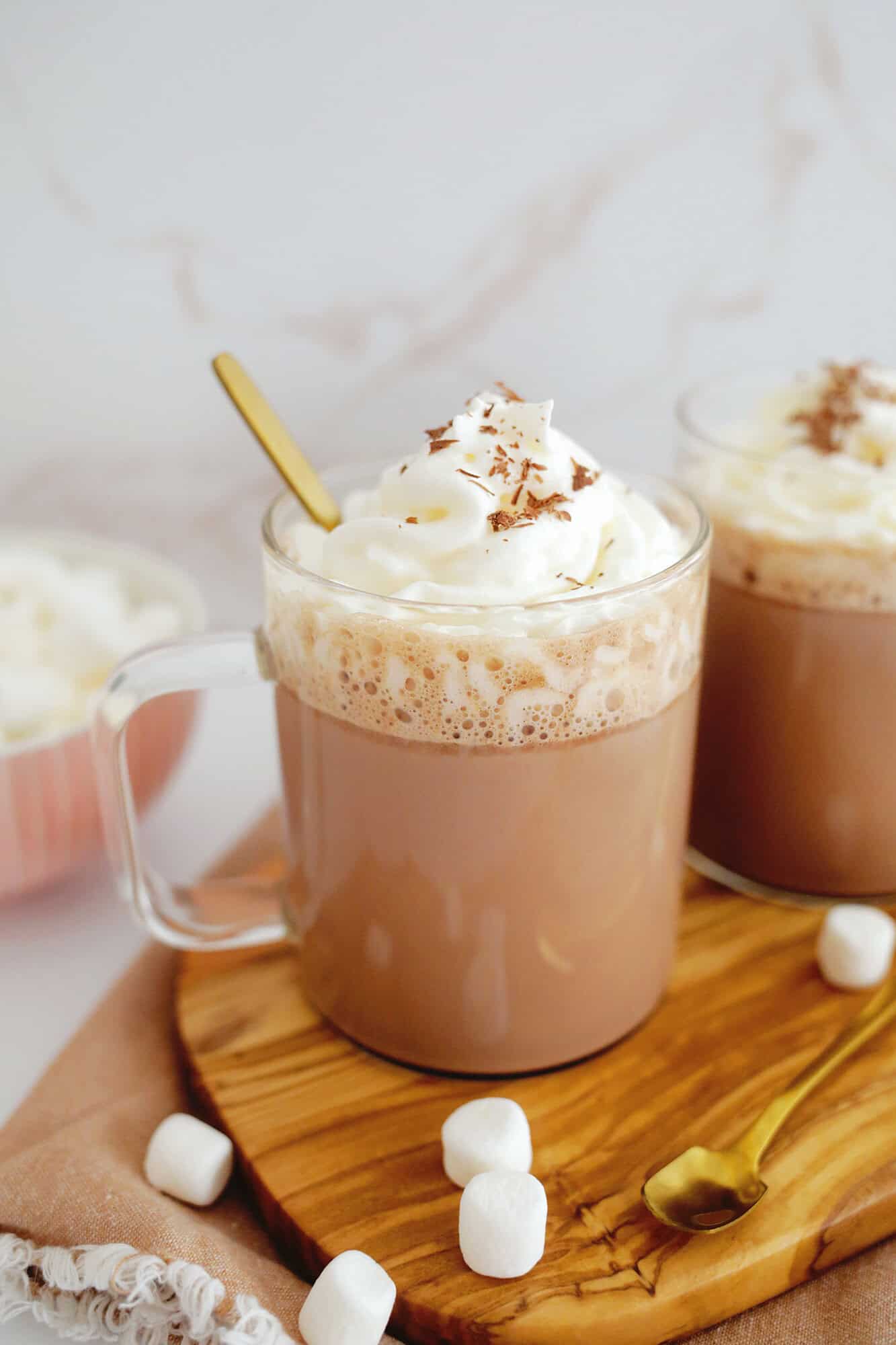 homemade hot chocolate