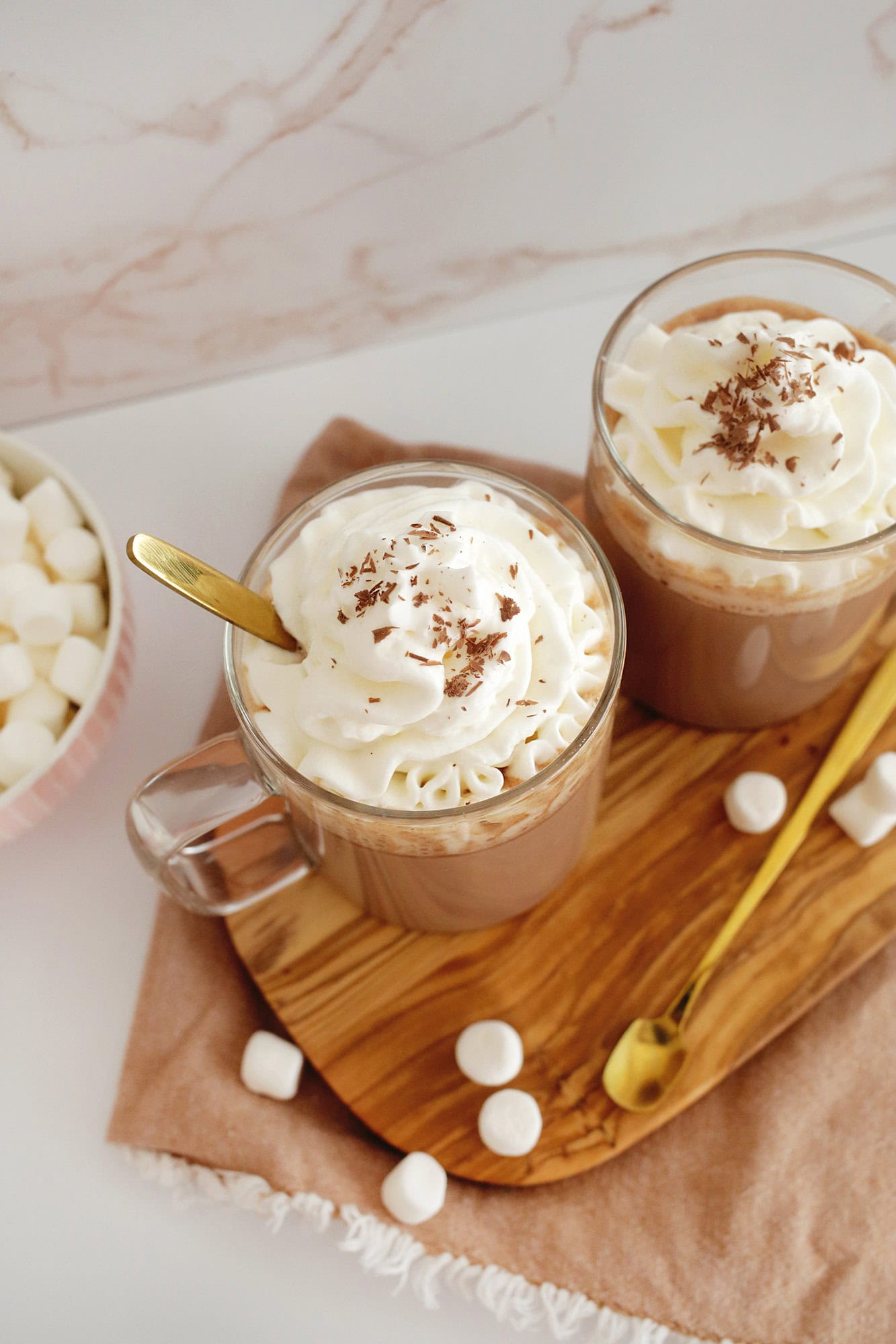 homemade hot chocolate