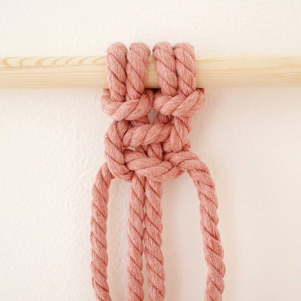 square knot macrame