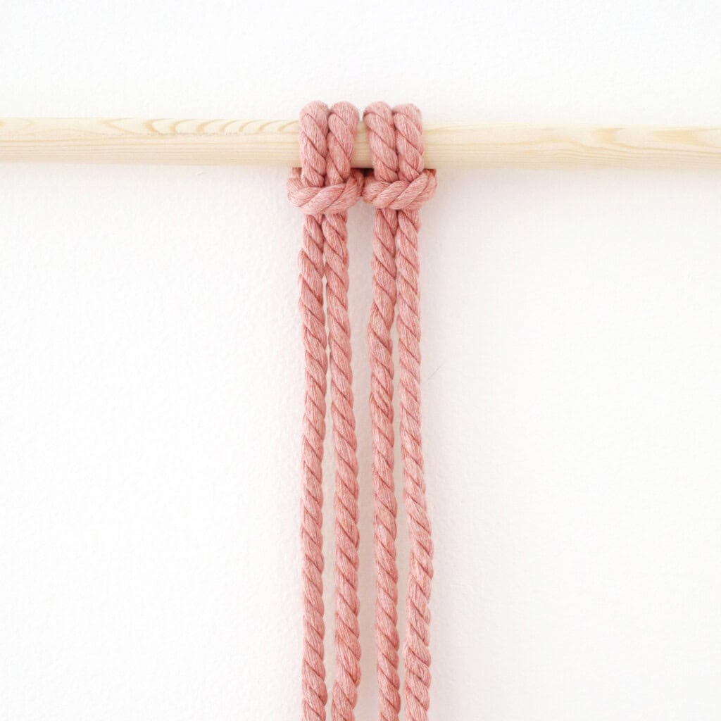 square knot macrame
